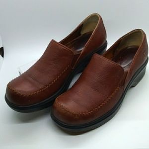 Ariat  ATS equipped 95820 women's 8.5 leather slip-on elastic clog shoes